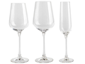 Keltum Wine Glass Set Table Talks - 18-Piece