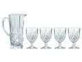 Nachtmann Glass Set Noblesse 5-Piece with Pouring Jug