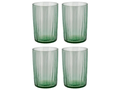 Bitz Water Glass Kusintha Green 280 ml - 4 Pieces
