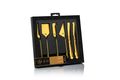 Laguiole Style de Vie Cheese Knife and Butter Knife Gold - 6 Pieces