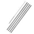 Westmark Stainless Steel Straight Straws - 4 Pieces