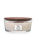 WoodWick Scented Candle Ellipse Smoked Jasmine - 9 cm / 19 cm