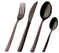Sareva 24-Piece Cutlery Set Black