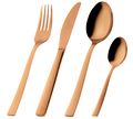 Sareva 24-Piece Cutlery Set Copper