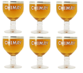 Chimay Beer Glass Goblet 330 ml - 6 Pieces