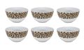 Cookinglife Bowls Leopard ø 14 cm - 6 Pieces