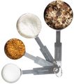 Cookinglife Measuring Spoons - Stainless Steel - 4-Piece Set