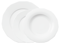 Arthur Krupp Dinnerware Set Garden - White 12-Piece