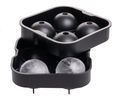 Sareva Ice Cube Mold - 4 round ice balls - Silicone - Easy Release - Reusable