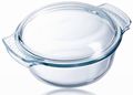 Pyrex Oven Dish - with lid - Classic - ø 27 cm / 3.5 Liter + 1.4 Liter