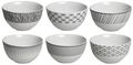 Cookinglife Bowls Black Sailor ø 14 cm - 6 Pieces