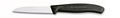 Victorinox Paring Knife Swiss Classic - Black - Serrated - 8 cm