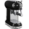 SMEG Espresso Machine - 1350 W - Black - 1 L - ECF01BLEU