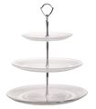 Cosy &amp; Trendy Afternoon Tea Stand / Serving Tower Retro - Glass - ø 29 cm - 3-Layered