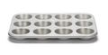 Patisse Muffin Tray Silver Top - 12 Pieces
