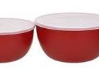 KitchenAid Mixing Bowl / Batter Bowl Core Emperor Red - with lids - 4  Pieces