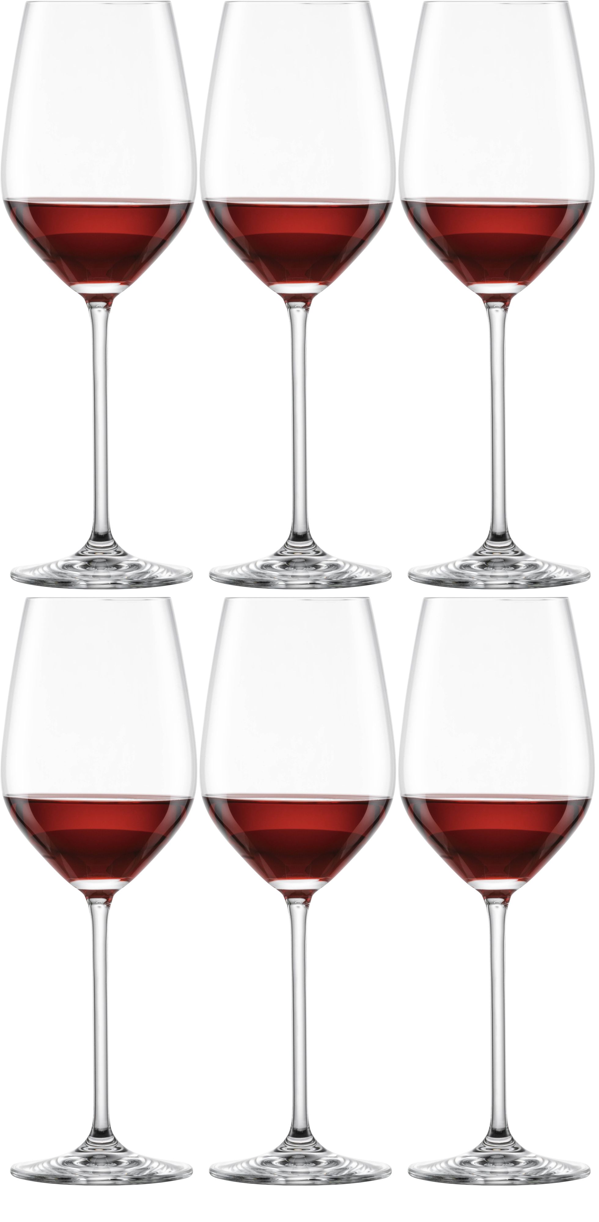 Schott Zwiesel Red Wine Glasses Fortissimo 650 ml - 6 Pieces