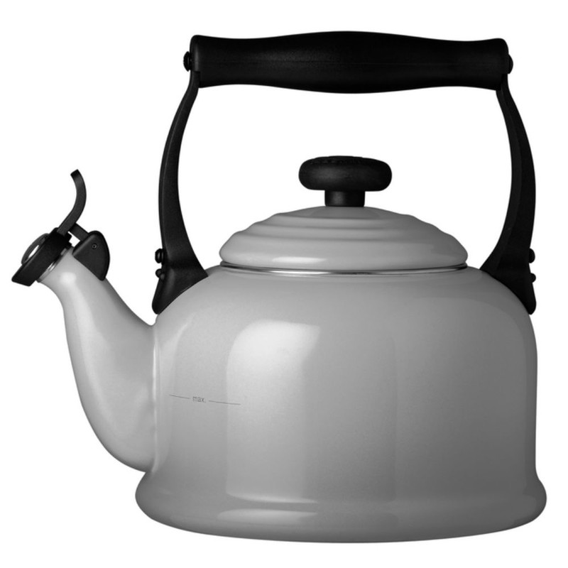 Le Creuset Whistling Kettle Tradition Mist Grey 2.1 Liter | Buy