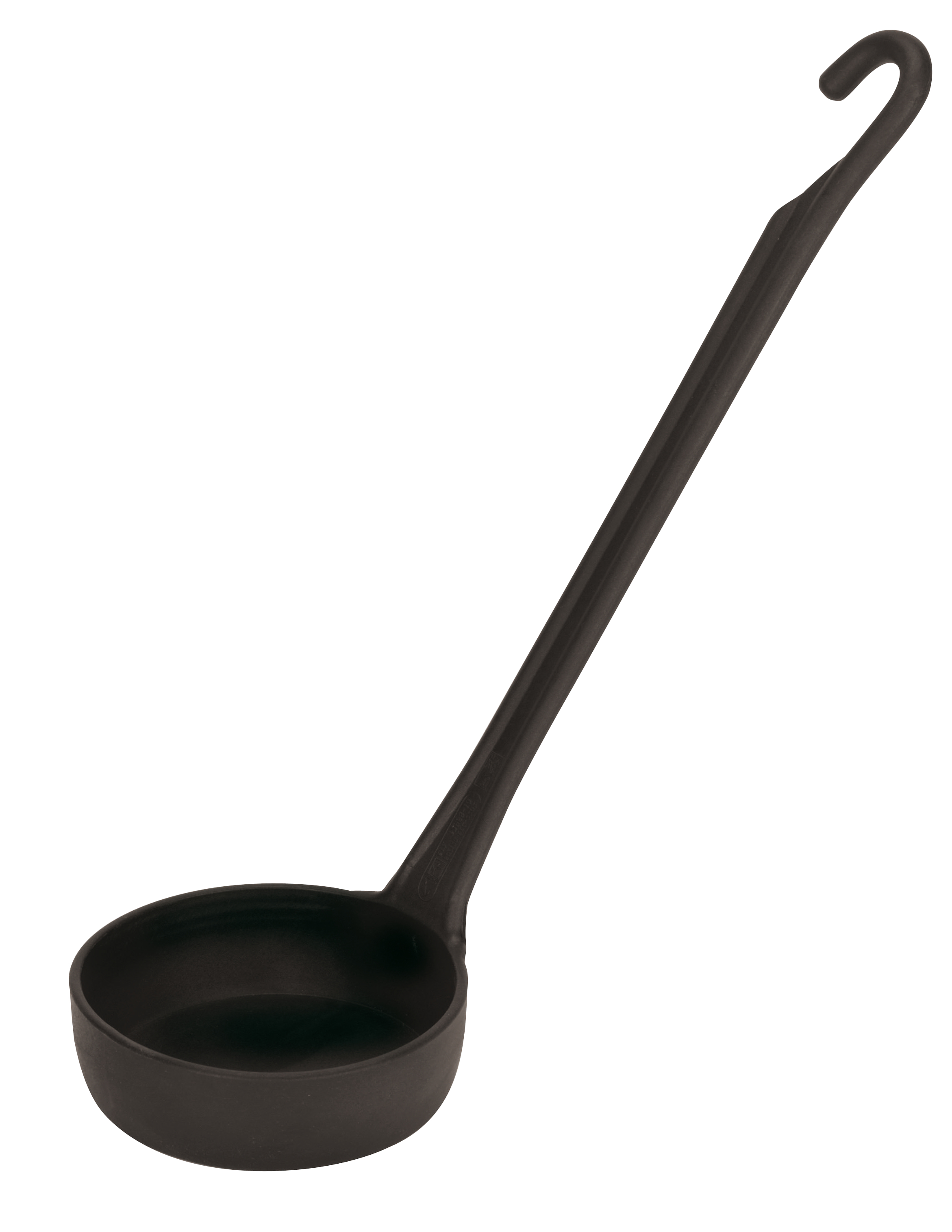 Non Stick Ladle Soup Spoon with Heat Resistant Long Wooden Handle for Kitchen Cacalee Stainless Steel Soup Spoon Ladle 