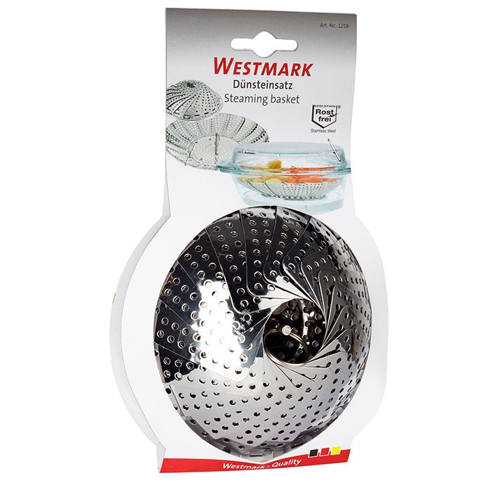 Westmark 12592270 Steaming Basket Stainless Steel Adjustable 