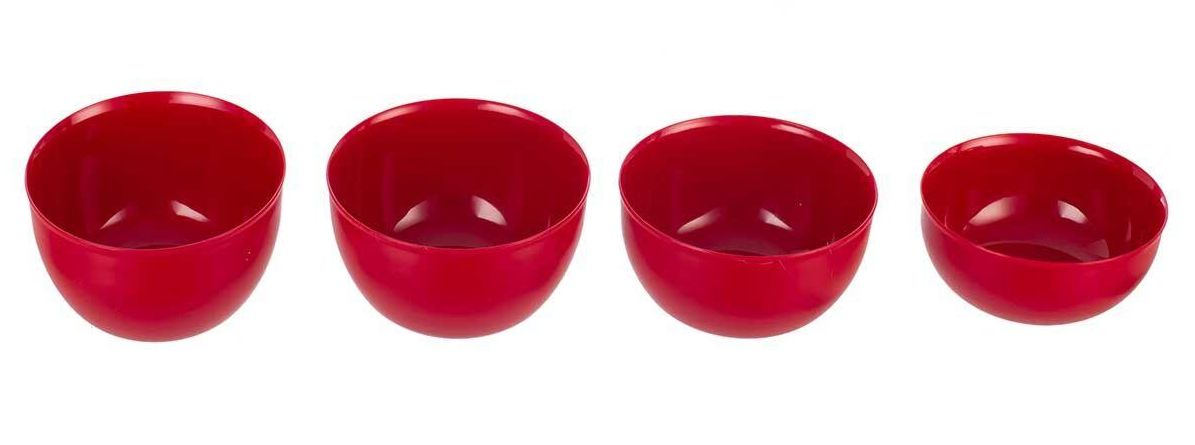 KitchenAid Mixing Bowl Core Emperor Red - 3 pieces