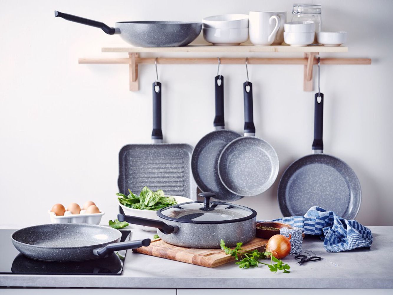 creëren Discriminatie op grond van geslacht Voorstel BK Grill Pan Granite Aluminium - 26 x 26 cm - Ceramic non-stick coating |  Cookinglife