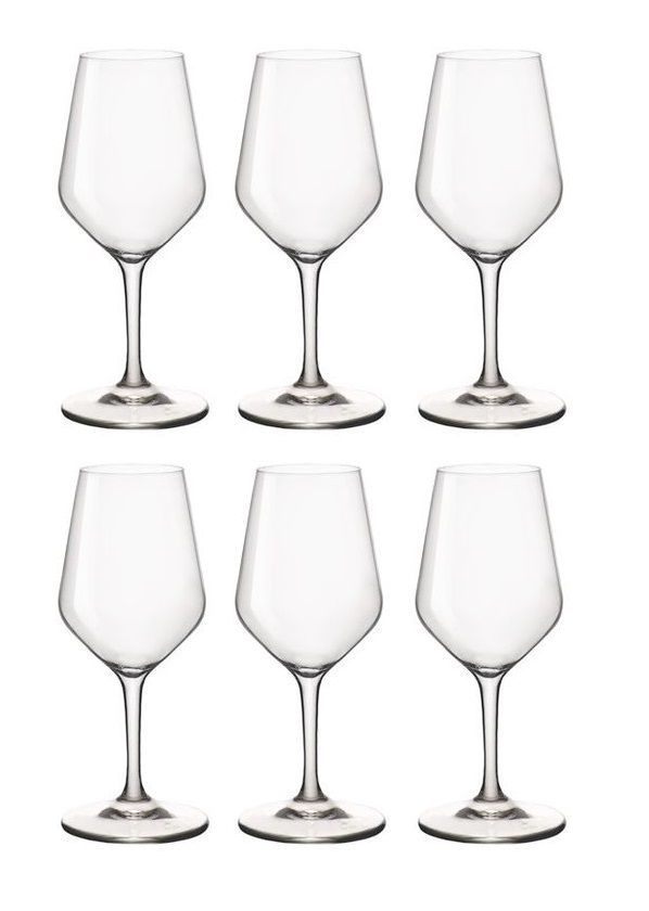 Bormioli Electra Wine Glass Set of 6