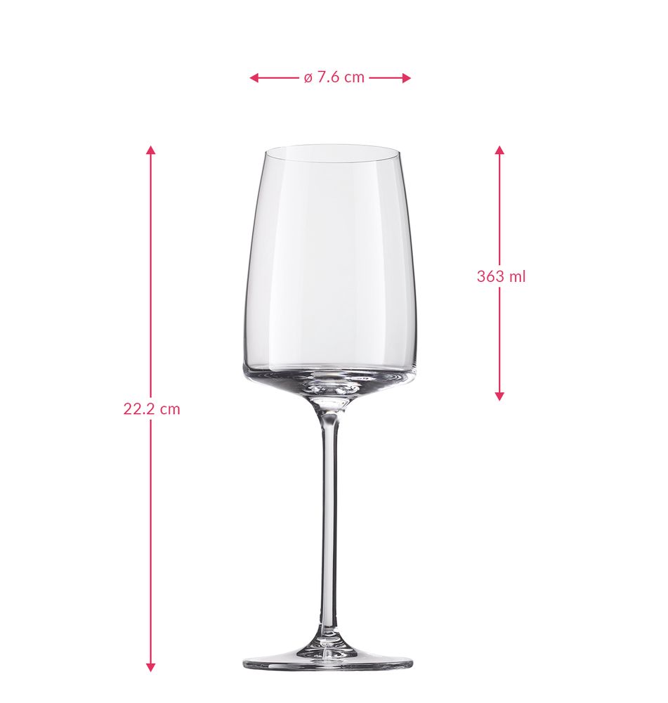 Schott Zwiesel Wine Glasses Vivid Senses Light & Fresh 360 ml - 2 Pieces