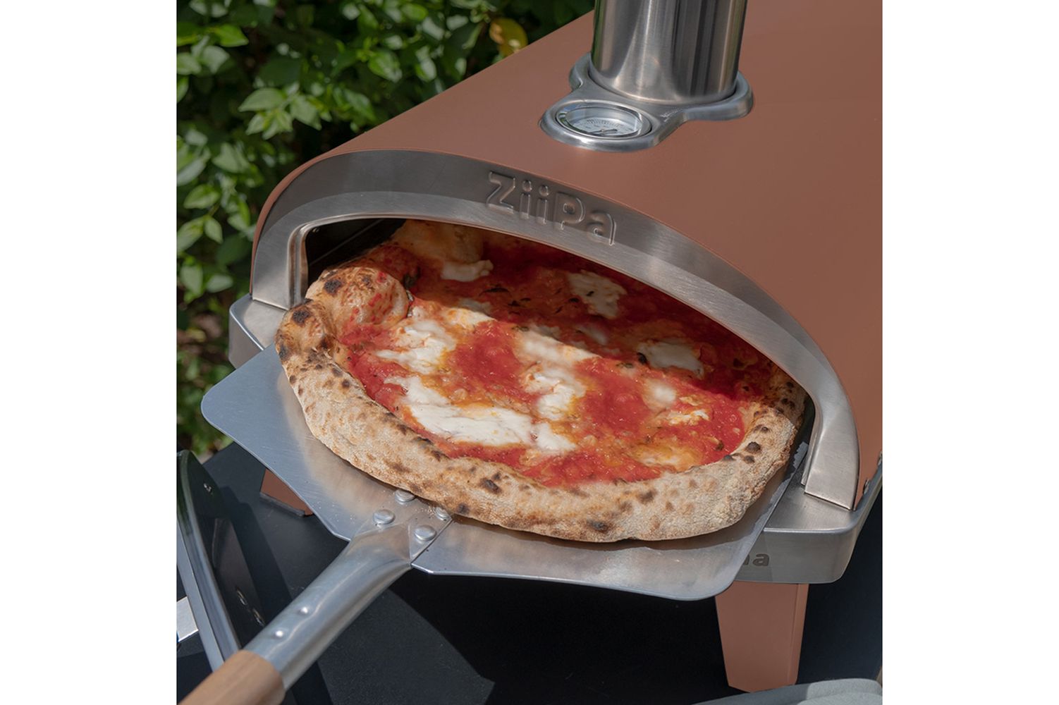 suspendere Amazon Jungle Långiver ZiiPa Pizza Oven Piana - Wood-fired - with Thermometer - Terracotta - for ø  30 cm pizzas | Buy now at Cookinglife