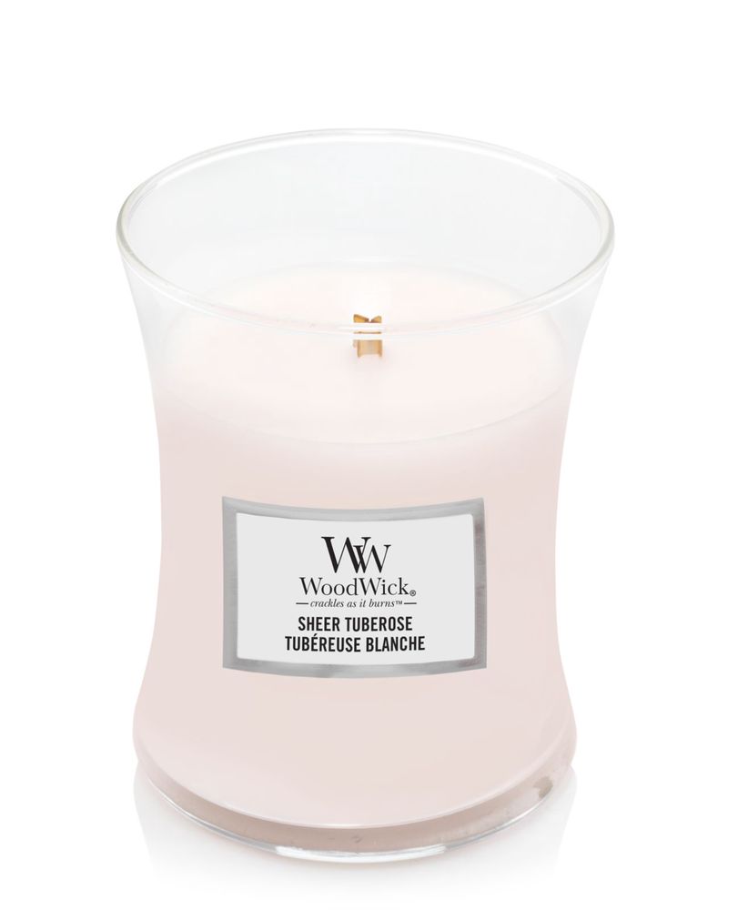 WoodWick Sheer Tuberose Candle - Scented Candle