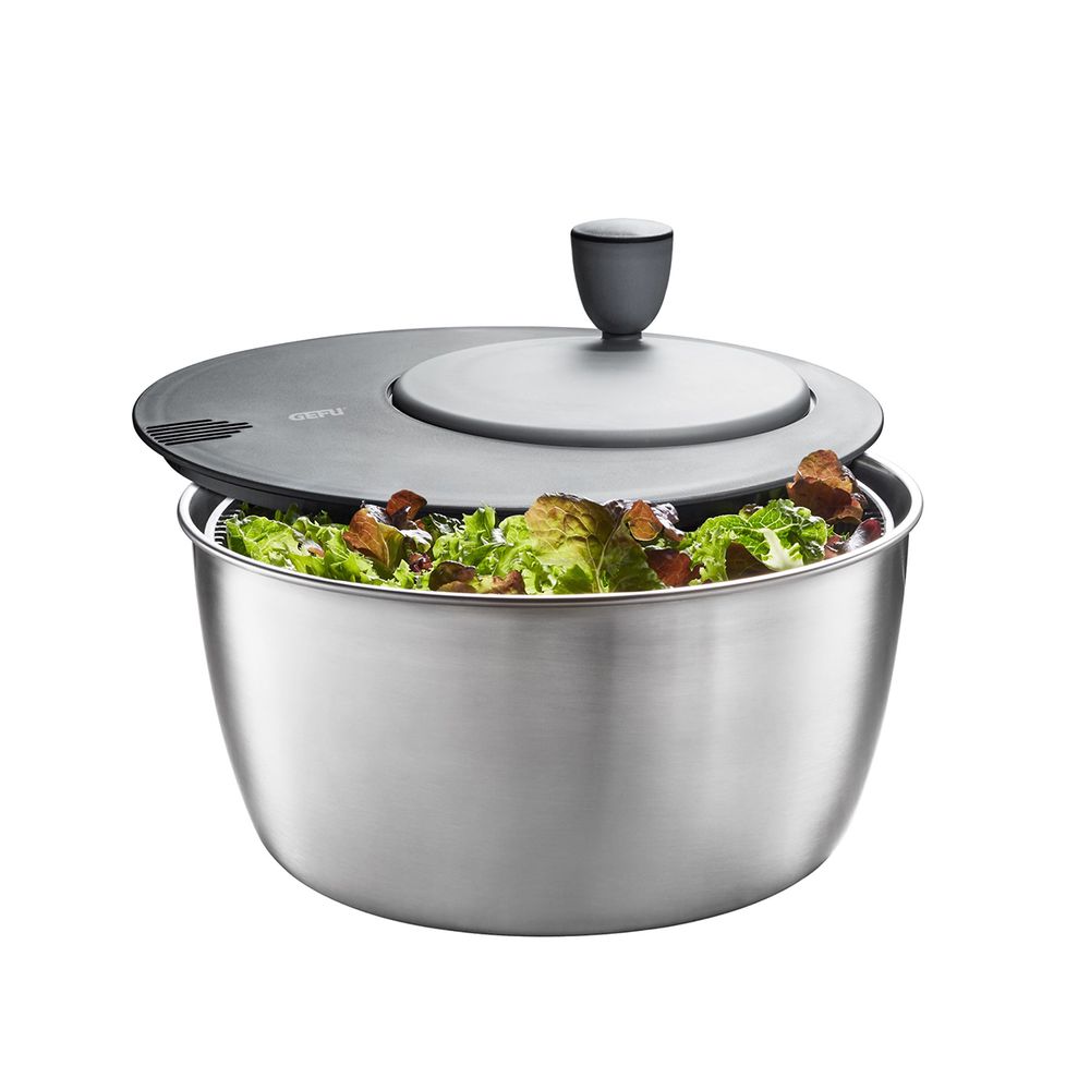Same day shipping salad spinner stainless steel