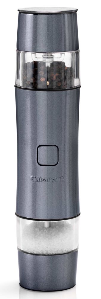 Cuisinart Salt and Pepper Set 2-in-1 Style - electric - Silver