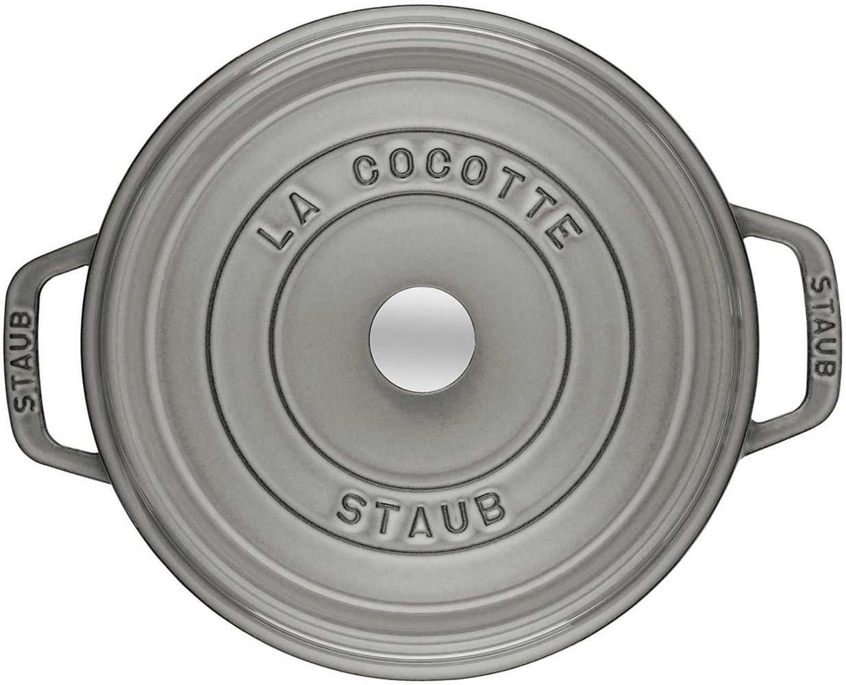 Staub Casserole Cocotte Graphite Grey - ø 26 cm / 5.2 Liter