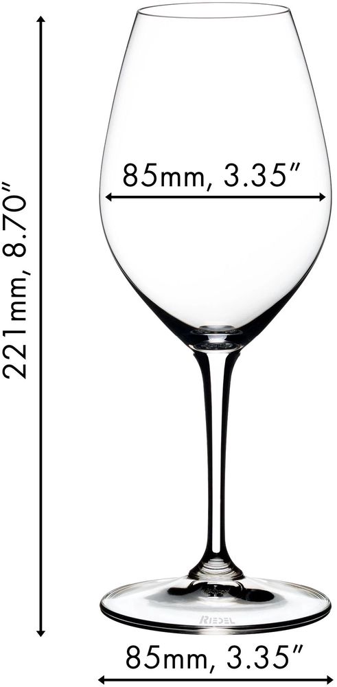RIEDEL Wine Friendly RIEDEL 003 - White Wine / Champagne Wine Glass