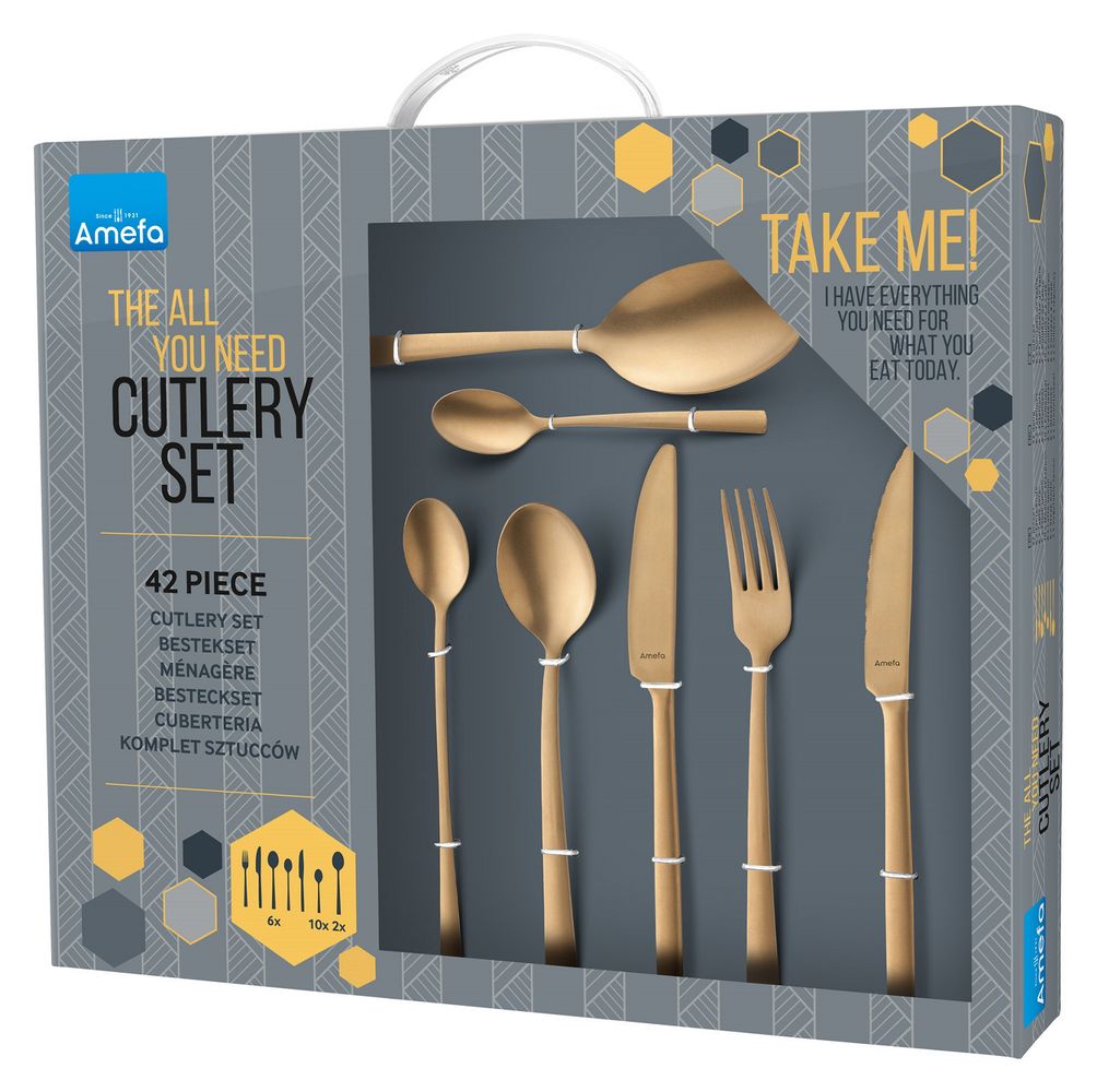 Amefa Cutlery 42-Piece | Cookinglife.eu!