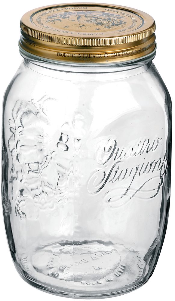 Bormioli Rocco Quattro Stagioni 1L Juice Storage Preserving Jar 