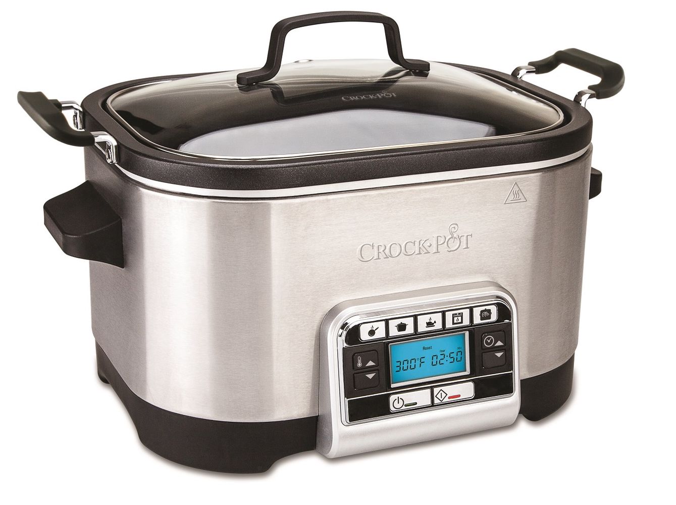 Buy Crockpot 5.6L Slow Cooker - Stainless Steel | Slow cookers | Argos