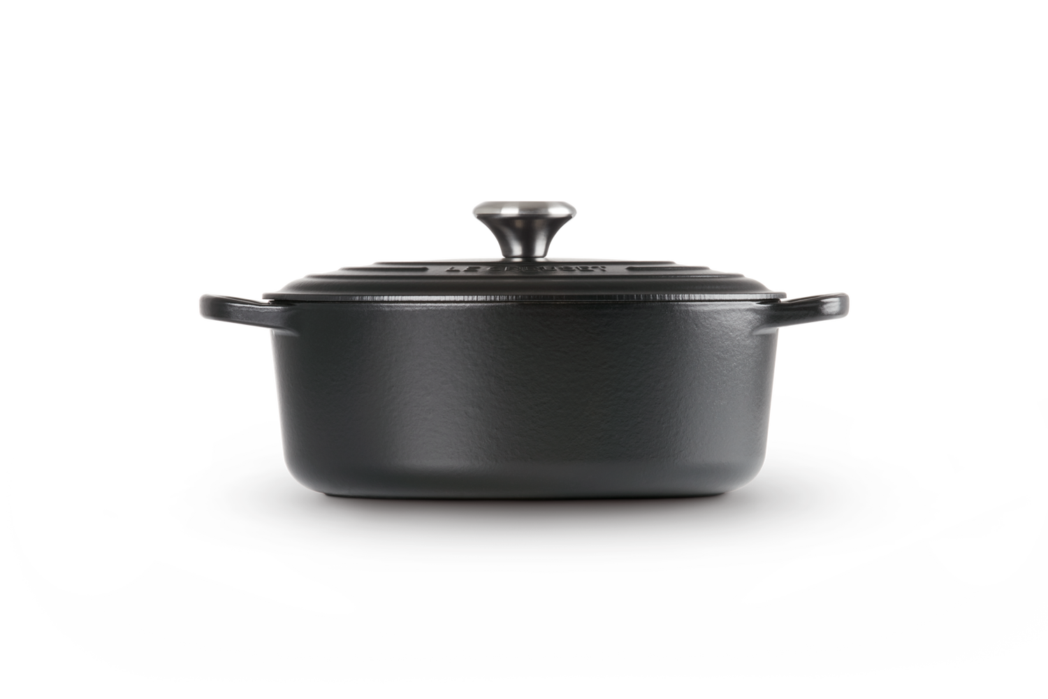 Le Creuset Casserole Oval Signature Satin Black - ø 29 cm 4.7 Liter | Buy now at Cookinglife