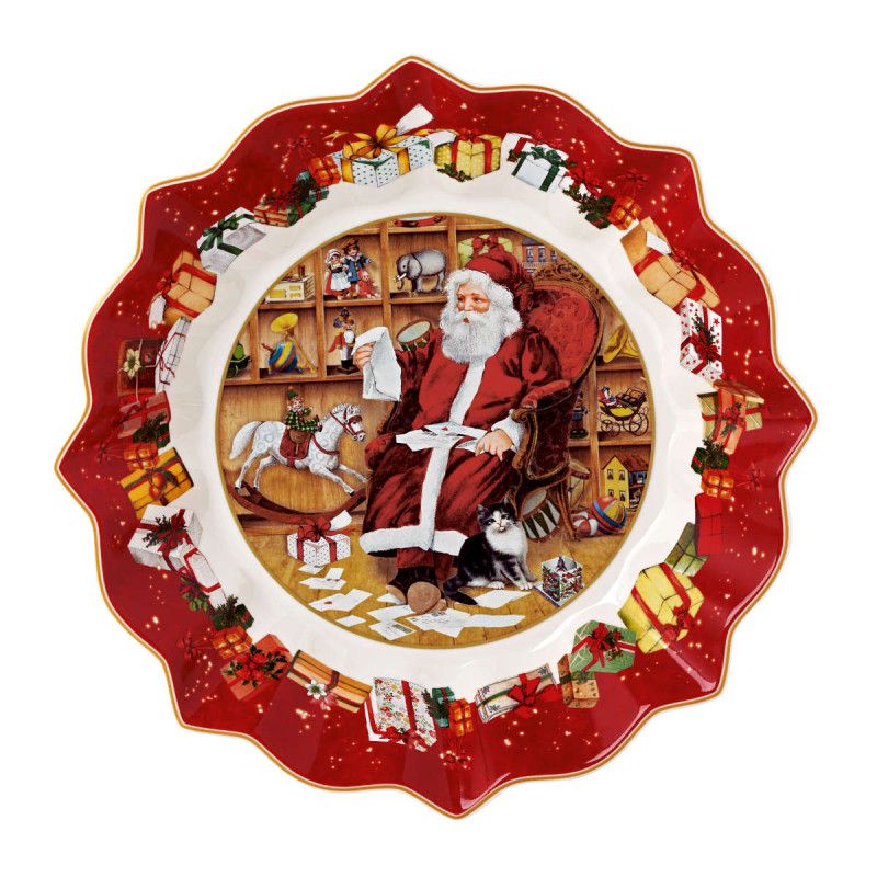 Villeroy & Boch Serving Dish Toy's Fantasy Santa Claus - ø 25 cm