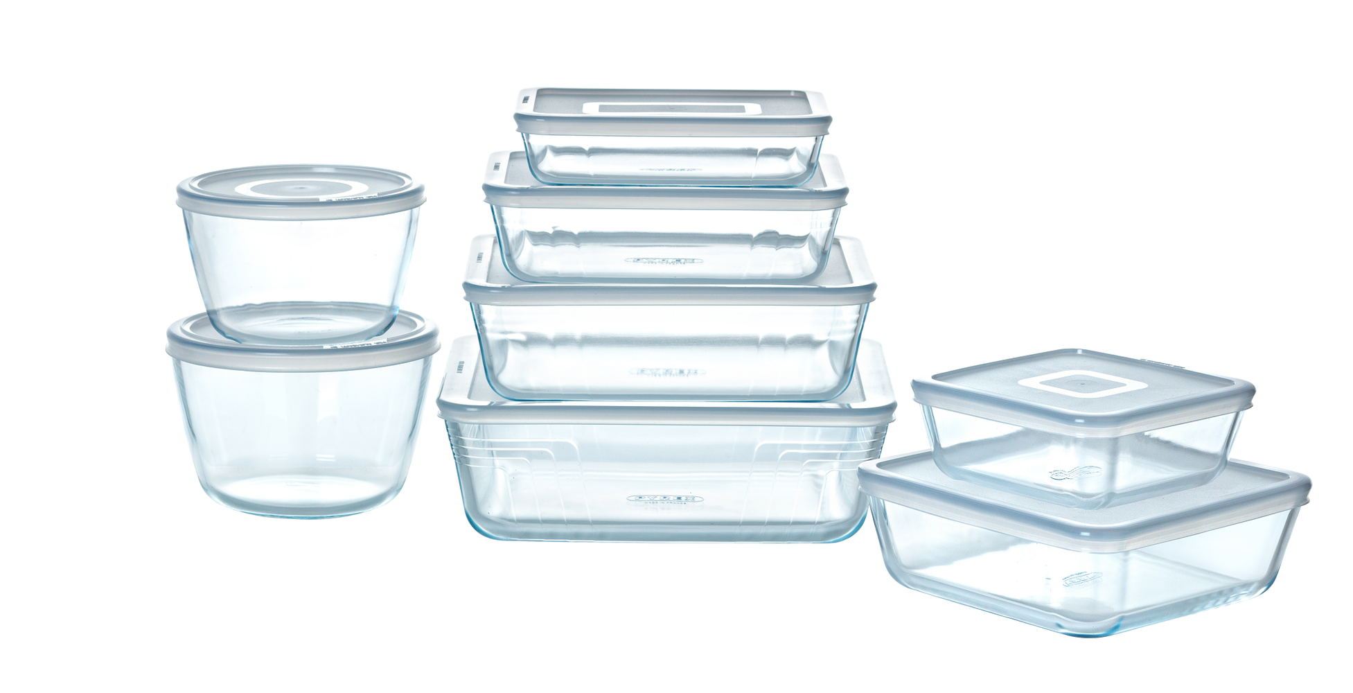 Pyrex Oven Dishes - with - Cook & Freeze - 8-Piece | Buy at Cookinglife