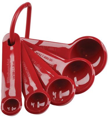 KitchenAid Measuring Spoons Core Emperor Red