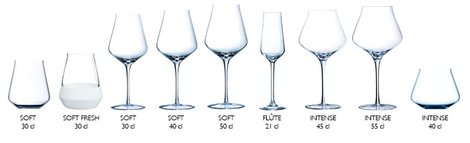 Chef & Sommelier Reveal 'Up Wine Glasses - 400ml - Case Qty - 24
