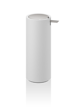 Decor Walther Stone Soap Dispenser - White/Matt Silver