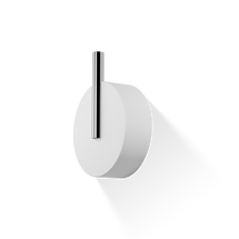 Decor Walther Stone Towel Hook ø 5cm - White/Chrome