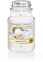 Yankee Candle Large Wedding Day - 17 cm / ø 11 cm