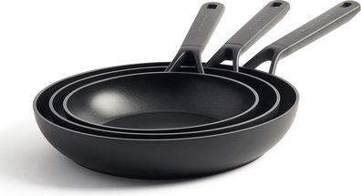 KitchenAid Frying Pan Set - Classic Forged - ø 20 + 24 + 28 cm - ceramic non-stick coating