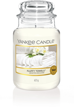 Yankee Candle Large Fluffy Towels - 17 cm / ø 11 cm
