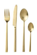 Bitz Cutlery 16-Piece Gold Set