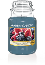 Yankee Candle Large Jar Mulberry &amp; Fig Pieceht