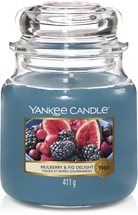 Yankee Candle Medium Jar Mulberry &amp; Fig Pieceht